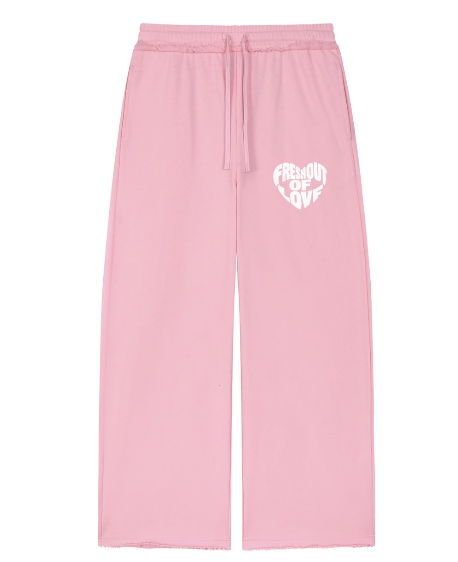 Fresh Out Of Love Pink Trousers — front