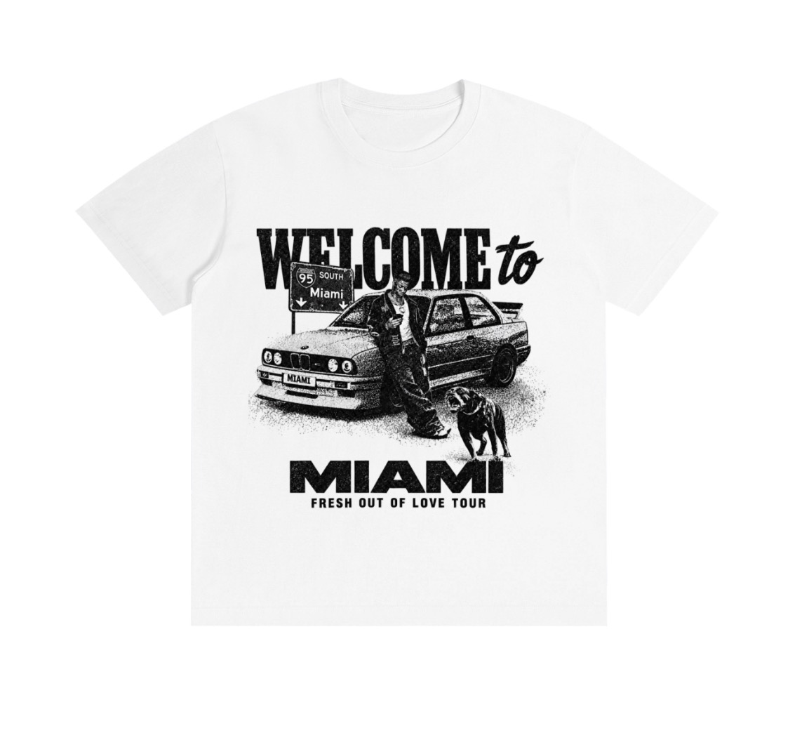Welcome to Miami T-shirt — front