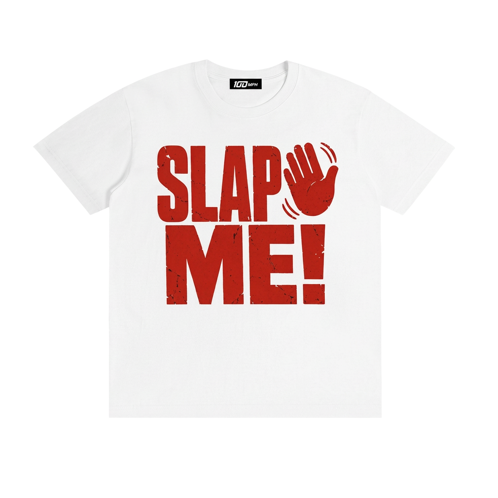 Slap Me! Red Print T-shirt